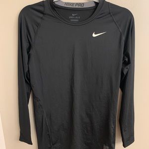 Black Nike Dry fit compression shirt